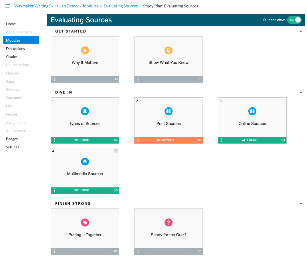 Lumen Learning Writing Skills Lab Waymaker